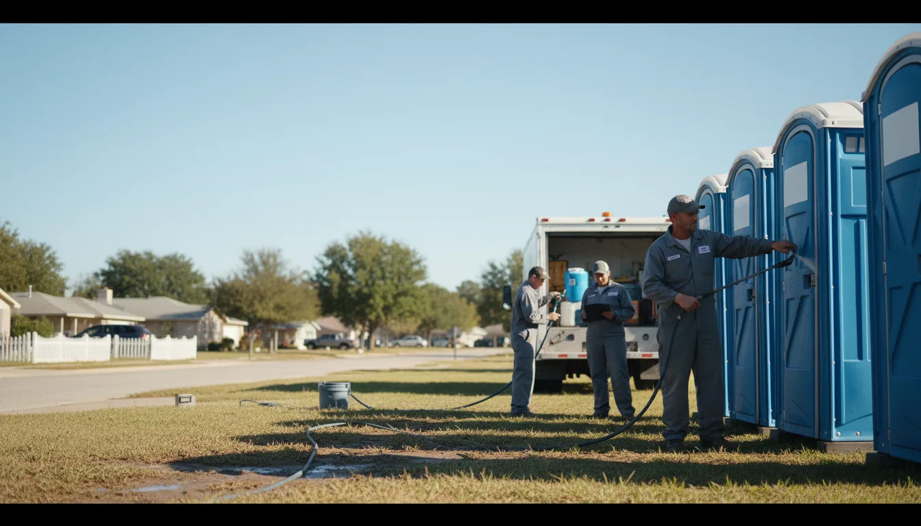 Long-Term Portable Toilet Rental in Baxley, GA near me